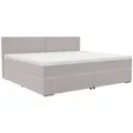 Produktbild: 99rooms Familienbett, Hellgrau, Kunststoff, H3, Höhe ca. 17 cm, 240x200 cm, Schlafzimmer, Betten, Boxspringbetten