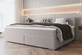 Produktbild: 99rooms Boxspringbett Phönix Familienbett (Schlafzimmerbett, Bett), mit Taschenfederkernmatratze und Topper, in Webstoff MALMO_NEW