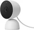Produktbild: Google Nest Cam Intelligente Überwachungskamera im Innen- und Außenbereich weiß