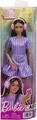 Produktbild: Barbie Fashionistas autistisch in lila gestreiftem Kleid