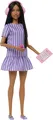 Produktbild: Barbie Fashionistas Doll #245, Autistic Doll Wearing Purple Striped  (US IMPORT)