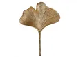 Produktbild: riess-ambiente Wandgarderobe GINKGO 30cm gold (Set, 3 St), Flur · Metall · Blatt · Wanddekoration · Kleiderhaken · Boho