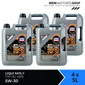 Produktbild: Liqui Moly Top Tec 4200 5W-30 BMW VW Opel ACEA C3 Motoröl 4x5 Liter = 20 Liter