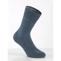Produktbild: Socken CAMANO, Damen, Gr. 2/39, blau (jeansblau), 80% Baumwolle, 17% Polyamid, 3% Elasthan, Socken Socken