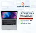 Produktbild: 💻 Apple MacBook Pro 16”  A2141 | i7 | 32GB 512GB  Laptop 2019📌Batterie Problem