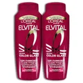 Produktbild: 2 er Pack Elvital Color Glanz 2in1 Farbschutz Pflege Shampoo 2 x 300ml