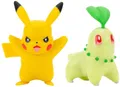 Produktbild: Pokemon 2 Zoll Kampf Figur 2er Pack | Chikorita & Pikachu