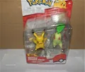Produktbild: Pokemon - Figuren-2er-Set  PIKACHU & ENDIVIE je ca. 4-5 cm Anime Neu,OVP,Lizenz