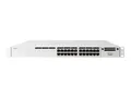 Produktbild: Cisco Switch Meraki MS390 26-Port 1GbE 445W PoE managed L3 24x 1GbE PoE + 2x Hardware Stack MS390-24P-HW