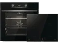 Produktbild: GORENJE BLACK INDUCTION SET 2 (BOS6737E06BG+GI6401BSC), Backofenset (Induktion, A, 77 l)