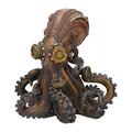 Produktbild: Nemesis Now Octo-Steam Figur 15 cm, bronzefarben, Kunstharz, 21 cm