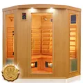 Produktbild: Infrarotkabine Infrarotsauna Wärmekabine Sauna Kabine 4 Personen Vollspektrum