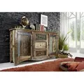 Produktbild: Sideboard Altholz 150x38x85 mehrfarbig lackiert NATURE OF SPIRIT #05