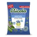 Produktbild: Ricola EXTRA STARK Menthol, 75g Beutel Original Schweizer Kräuter-Bonbons mit 13 Alpenkräutern & natürlichem Menthol, zuckerfrei, 1 x 75g, vegan