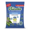 Produktbild: Ricola EXTRA STARK Menthol Bonbons 75g zuckerfrei