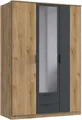 Produktbild: Wimex Drehtürenschrank Texel in der Breite 135cm mit Metallgriffen