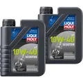 Produktbild: 2 L Liqui Moly Motoröl Motorrad 4Takt 10W-40 Scooter Roller ACEA A3 API SG SJ
