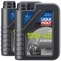 Produktbild: 2x LIQUI MOLY 1618 Motorbike 4T 10W-40 Scooter Motoröl mineralisch 1L