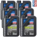 Produktbild: 6x LIQUI MOLY 1618 Motorbike 4T 10W-40 Scooter Motoröl mineralisch 1L