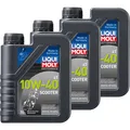 Produktbild: 3 L Liqui Moly Motoröl Motorrad 4Takt 10W-40 Scooter Roller ACEA A3 API SG SJ