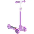 Produktbild: AIYAPLAY Roller Kinder Scooter mit LED Rädern 120 mm Rollen Aluminium-Roller klappbarer Kinderroller Höhenverstellbarer Tretroller Kickscooter für Kinder 2-6 Jahre Dreiradscooter