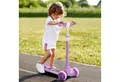 Produktbild: AIYAPLAY Scooter mit LED Rädern, 120 mm Rollen, 0 km/h, (klappbarer Kinderroller, 1 tlg., Höhenverstellbarer Tretroller), für Kinder 2-6 Jahre, Violett