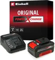 Produktbild: Einhell Power X-Change Starter-Kit mit Akku und Ladegerät 18 V 4 Ah