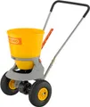 Produktbild: Streuwagen CEMO, Behältervolumen 20 l, Streubreite 1-4 m, Streumenge 6-stufig einstellbar, klappbarer Stützfuß, Schiebegriff höhenverstellbar 128362