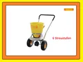 Produktbild: Streugutwagen 20l Kunststoff gelb Bereifung Luft mit Streumengenregler 1-4m Cemo
