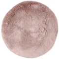 Produktbild: Obsession Fellteppich My Samba 495, rund, Höhe: 40 mm, Kunstfell, handgetufte changierende Farben, weicher Hochflor