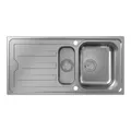 Produktbild: hansgrohe Einbauspüle S44 m Tropffl, Unterschr. 60cm, 2 Beck., ES