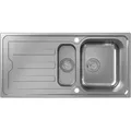 Produktbild: S44 Einbauspüle 342/145, Edelstahl, Mit Abtropffläche, - Hansgrohe