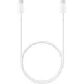 Produktbild: Samsung Ladekabel EP-DA705BWEGWW, weiß, 1m, USB-C auf USB-C, 60W Schnellladekabel