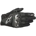 Produktbild: Alpinestars SMX 1 Air V2 Motorrad Handschuhe, schwarz, Größe M für Männer