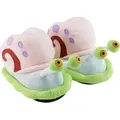 Produktbild: SpongeBob Schwammkopf Hausschuhe 3D Gary Plüsch Slipper Pantoffeln Puschen Schlappen Unisex 38-40 - Lila