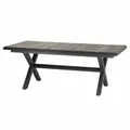 Produktbild: Siena Garden Sincro Ausziehtisch 200/260x100x77 cm Aluminium Keramik natur-grau (washed grey)