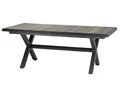 Produktbild: Siena Garden Sincro Ausziehtisch, anthrazit/Natur-grau, Alu/Keramik, 205/265x103 cm
