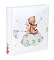 Produktbild: IDEAL TREND Cat & Bears Fotoalbum 30x30 cm 100 weiße Seiten Baby Kinder Foto Album Fotobuch: Farbe: Bear & Hase