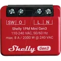 Produktbild: SHELLY PLUS1PMM3 - Shelly 1PM Mini Gen3, 1-Kanal, WLAN, BT, max. 8 A, Messfunktion