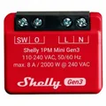 Produktbild: Wi-Fi-Schaltmodul Shelly Mini 1PM Gen3 Bluetooth Wi-Fi Bluetooth 4.2