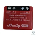 Produktbild: Shelly 1PM Mini Gen3 | WLAN Smart Relais Schalter | 1 Kanal 8A | Strommessung |