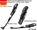 Produktbild: Makita® Akku-Staubsauger DCL286FZB 18V Solo mit Düsen Filter TOP ANGEBOT !⭐⭐⭐