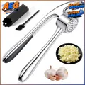 Produktbild: Knoblauchpresse Edelstahl Spülmaschinenfest Knoblauch Presse für Küche