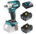 Produktbild: Makita DTW300Z Akku-Schlagschrauber 18V + DTW300 + 2x Akku 18V 6Ah + Ladegerät
