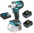 Produktbild: Makita DTW300Z Akku-Schlagschrauber 18V Nachfolger DTW285 + 2x Akku 5Ah + Lader