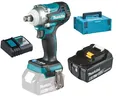 Produktbild: Makita DTW300Z Akku-Schlagschrauber 18V + 1x Akku 18V 6Ah + Ladegerät + Makpac 2