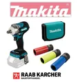 Produktbild: Makita DTW300Z Akku Schlagschrauber DTW300 ohne Akkus/LG inkl. Steckschlüsselset