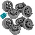Produktbild: Geschirrspüler Rollen Kompatibel mit Bosch | Kompletter Satz mit 8 Rollen für...