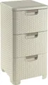 Produktbild: Curver Kommode Schubladenturm STYLE, creme