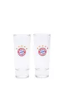 Produktbild: FC Bayern München I Schnapsglas 2er-Set I Durchsichtig